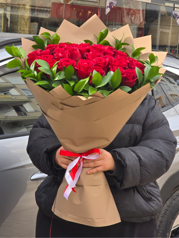  Alanya online çiçek - Gül Demeti 