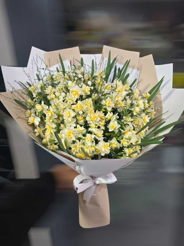 Alanya çiçekçi - Miss Kokulu Nergiz Buketi