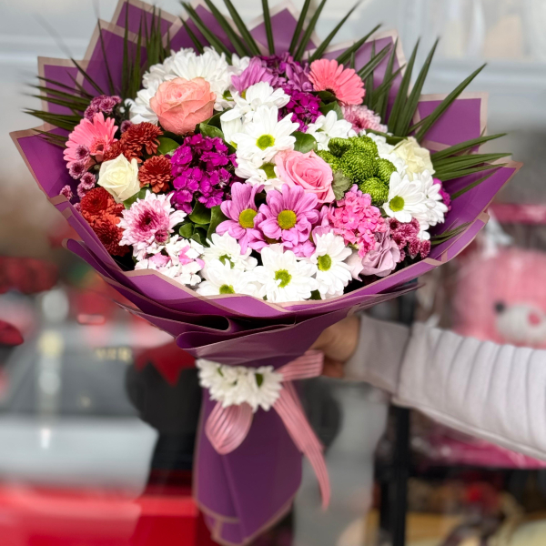  Alanya online çiçek - Mevsim Buketi Mix