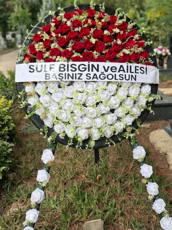 alanya çiçekçi - Cenaze Çelengi
