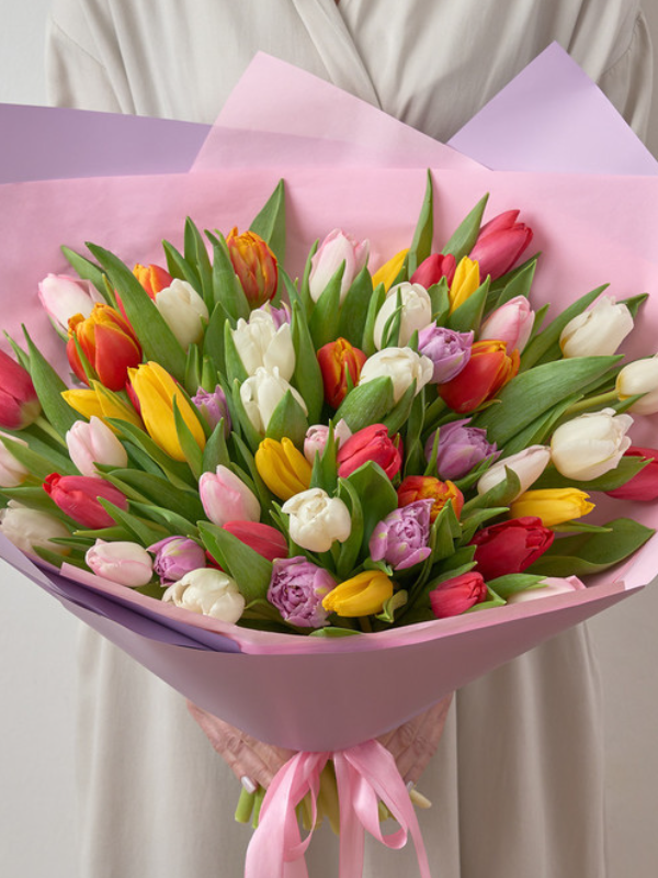  Alanya online çiçek - 51 Mix Laleler