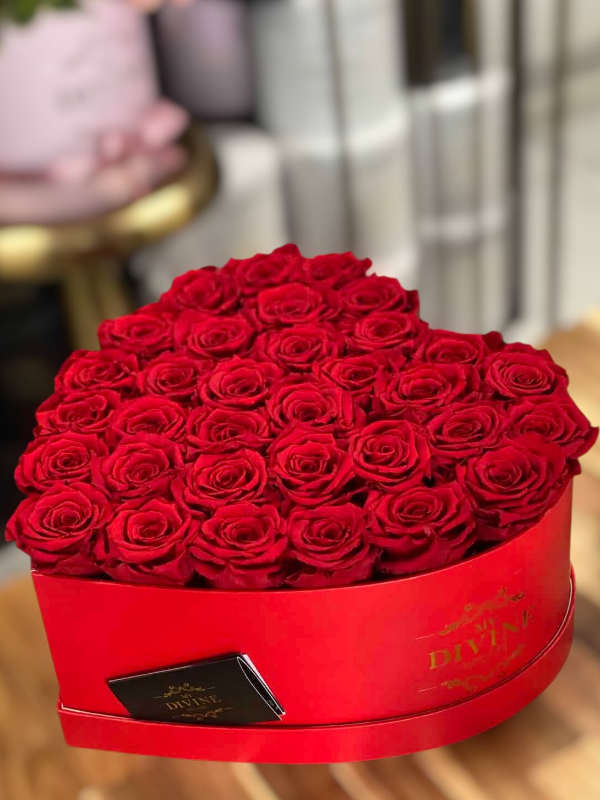  Alanya online çiçek - Kalp Kutuda 51 Güller