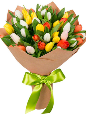  Alanya aynı gün çiçek - 35 Mix Laleler