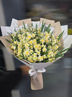 Alanya çiçekçi - Miss Kokulu Nergiz Buketi