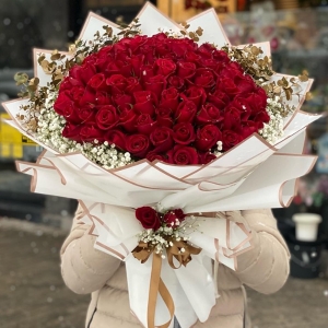  Armağan Çiçekçilik Alanya - 101 Kırmızı Güller 