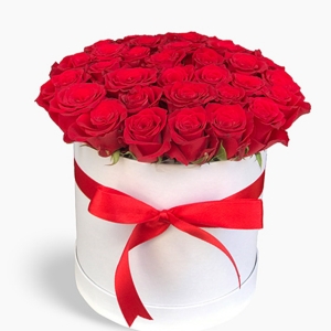  Armağan Çiçekçilik Alanya - Kutuda 33 Kırmızı Güller