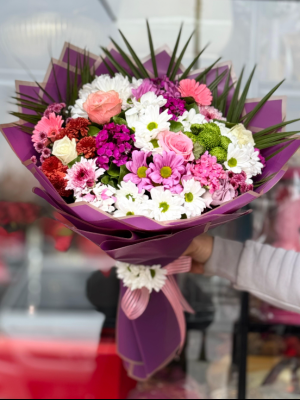  Alanya online çiçek - Mevsim Buketi Mix