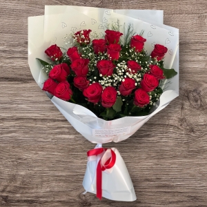  Alanya çiçek gönder - 21 Kırmızı Gül Demeti