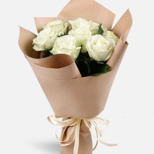  Alanya aynı gün çiçek - 11 Beyaz Gül Buket