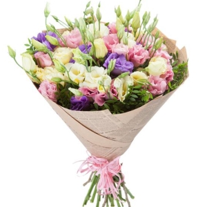  Alanya çiçek gönder - Mix Lisyantuslar