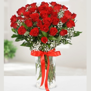  Armağan Çiçekçilik Alanya - Vazoda 33 Kırmızı Güller