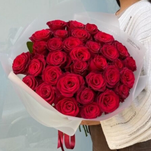 Alanya çiçekçi - 35 Rodos Gül Buketi