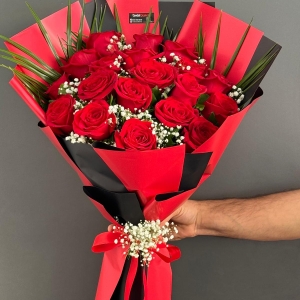  Alanya aynı gün çiçek - 19 Kırmızı Gül Buket’i 