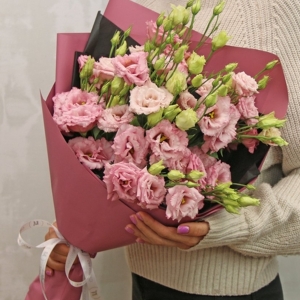  Alanya online çiçek - Pink Lisyantuslar