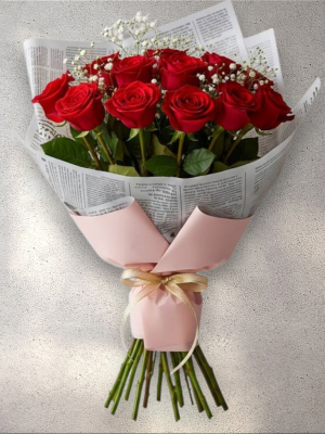  Alanya aynı gün çiçek - 11 Kırmızı Gül Buket