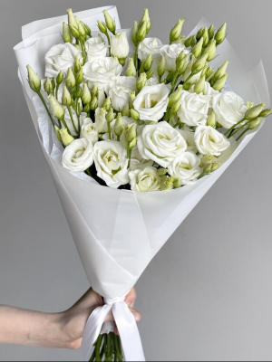  Alanya çiçek gönder - White Eustoma Bouquet